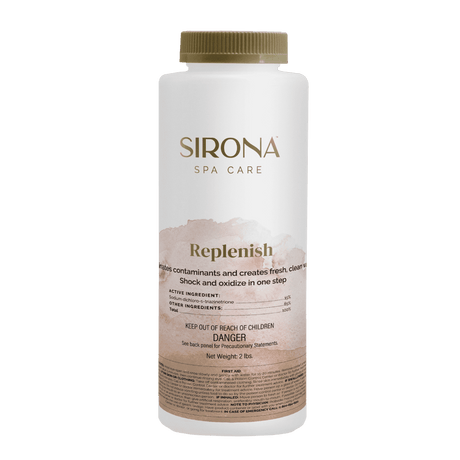 Sirona Spa Care Replenish 2 lb bottle with gold cap