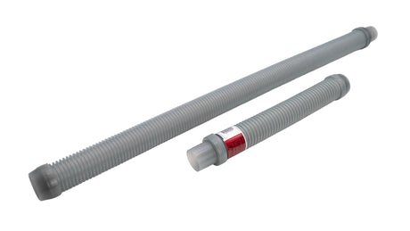 Gray corrugated replacement hose for Pentair Lil Rebel suction side cleaner