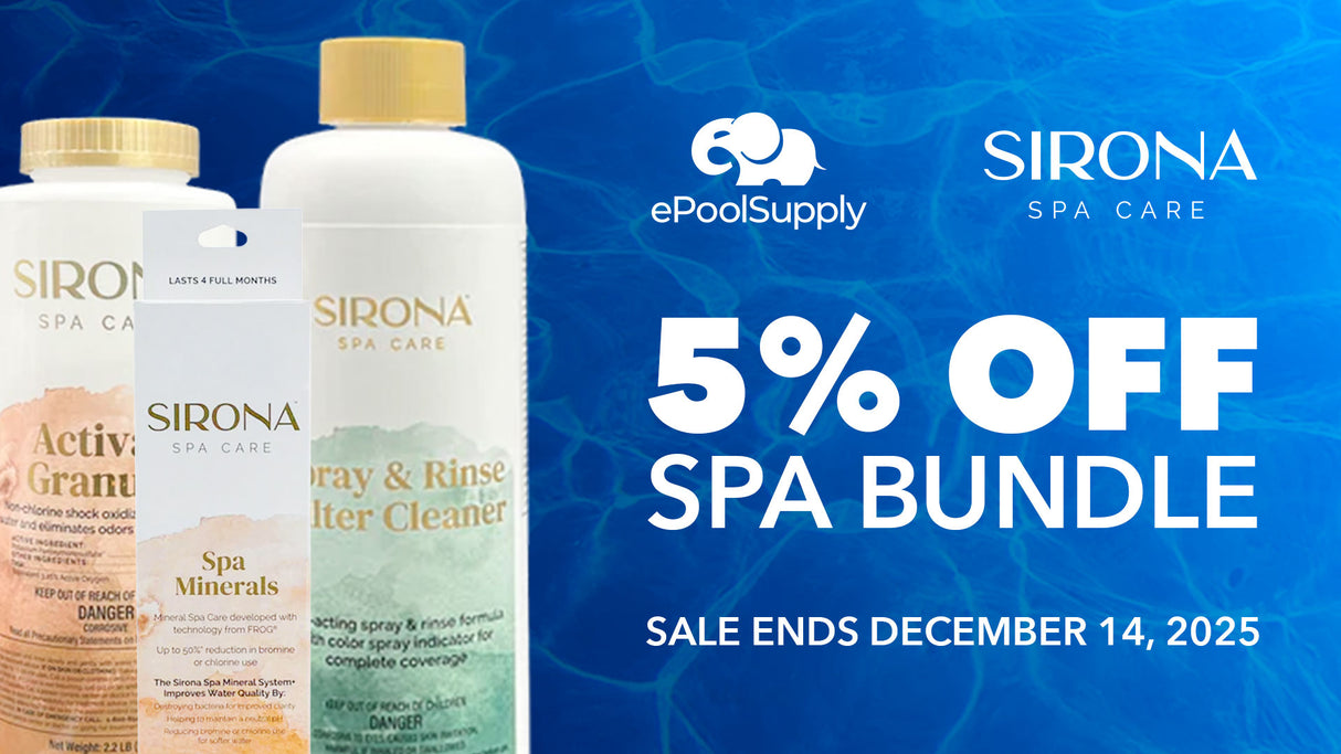 Sirona® Spa Care Bundle — Activate + Minerals + Filter Cleaner | Start-Up & Maintenance | SPAPAK