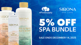 Sirona® Spa Care Bundle — Activate + Minerals + Filter Cleaner | Start-Up & Maintenance | SPAPAK
