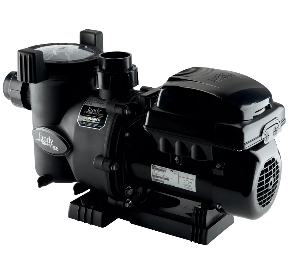Jandy VS FloPro Variable Speed Pump with JEP-R Controller side view