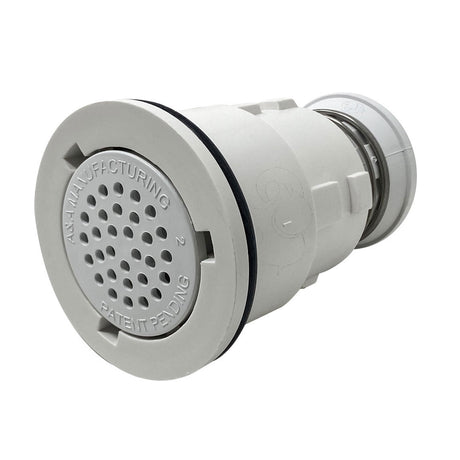 White Gamma 2 Venturi pop-up head for Pentair in-floor pool cleaning system