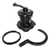 Waterway 1.5" Top Mount Sand Filter Valve Assembly Split Nut Style Black | WVS003B