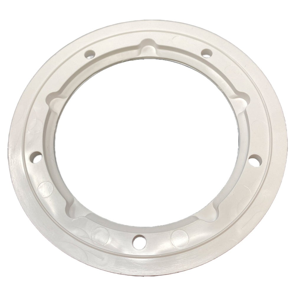Paramount Vanquish In-floor Cleaning Head Body Ring Top - White - bottom view