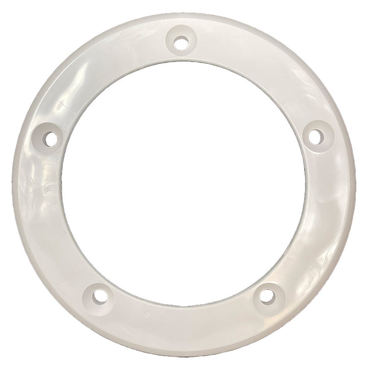 Paramount Vanquish In-floor Cleaning Head Body Ring Top - White - top view