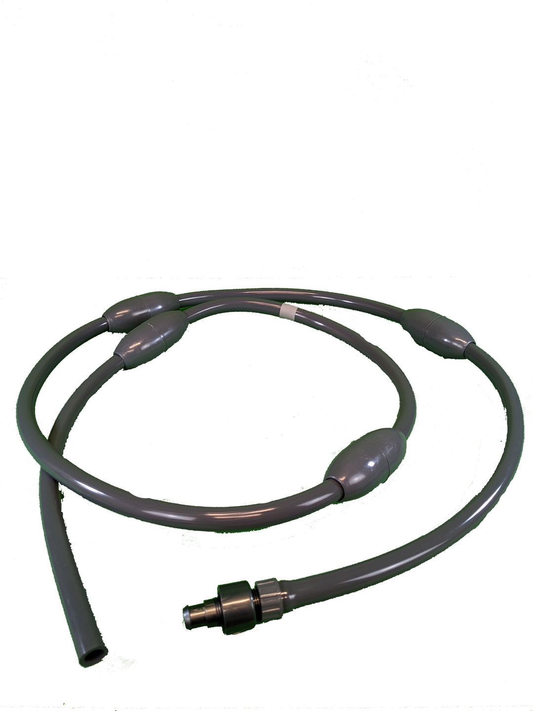 Side View of Pentair Racer / Racer LS Pressure Side Cleaner Hard Feed Line Hose Kit 10' - ePoolSupply