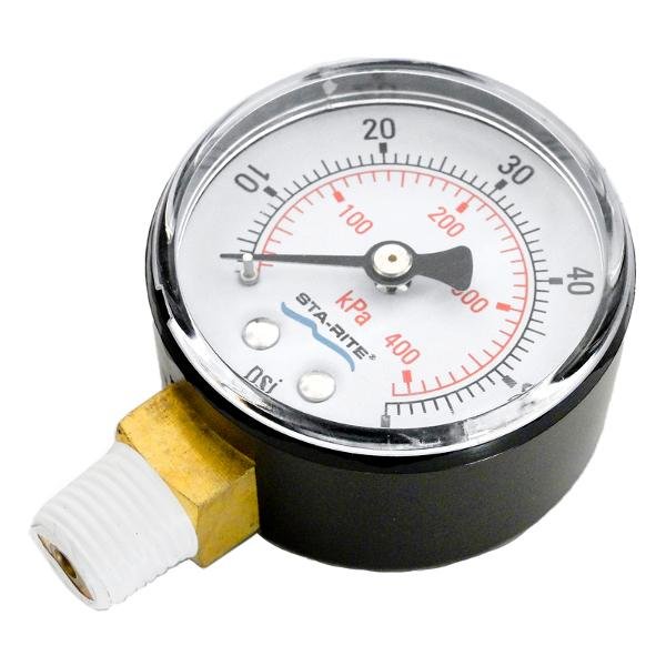 Top View - Pentair Kreepy Krauly Legend / Platinum Pressure Gauge - ePoolSupply