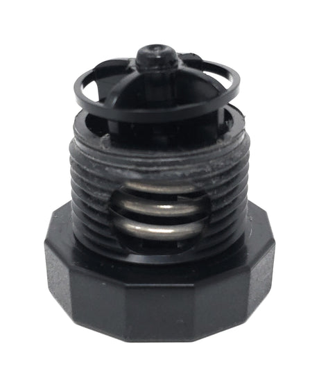 Front View of Pressure Relief Valve - Polaris 3900 Sport / "Trade Grade" TR35P and Quattro Sport Pressure Cleaner UWF Connector Assy, Blk - ePoolSupply