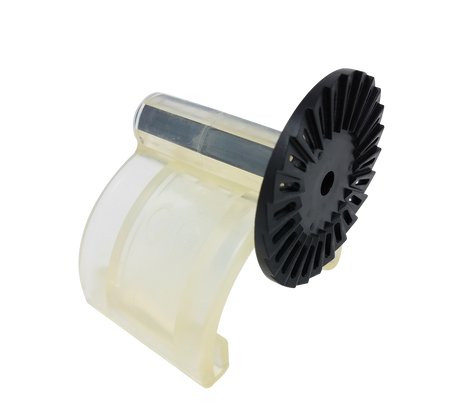 Pentair Kreepy Krauly Great White and Dorado oscillator assembly kit with black gear wheel and clear plastic housing