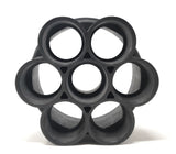 View of Bottom - Paramount  6-Port 1.5" Water Valve Base (Black) - ePoolSupply