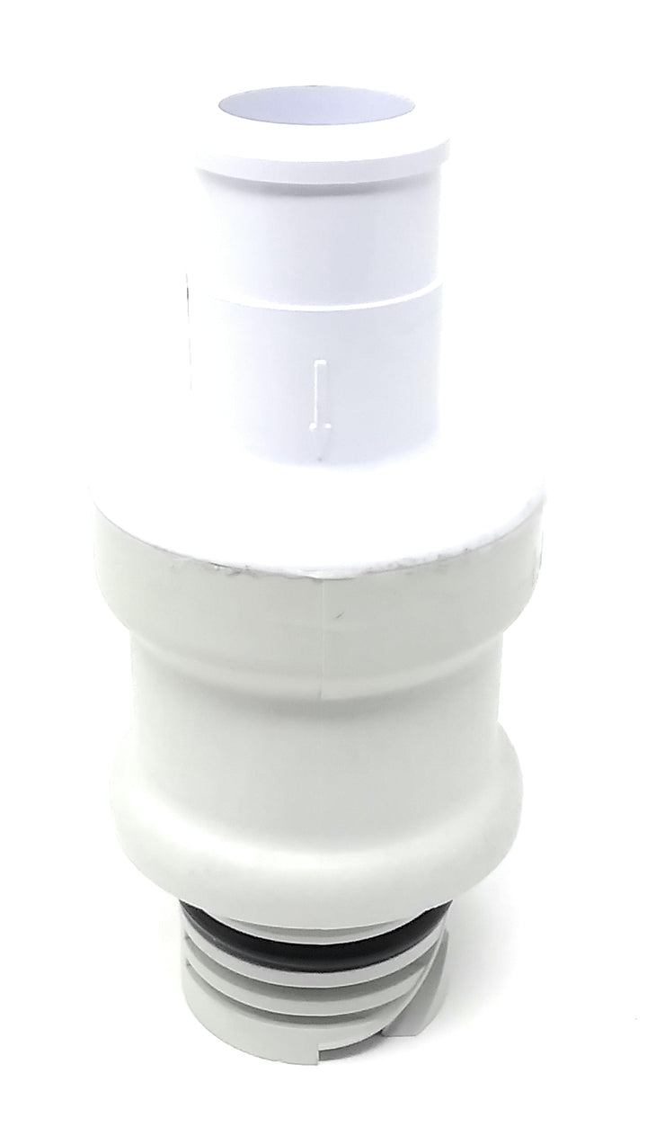 Bottom View of Pentair Kreepy Krauly Legend II Wall Fitting Complete - White - ePoolSupply