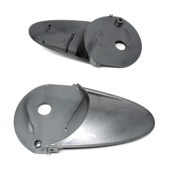 Bottom/Top View of Pentair Racer Pressure Side Cleaner Side Covers Kit - ePoolSupply