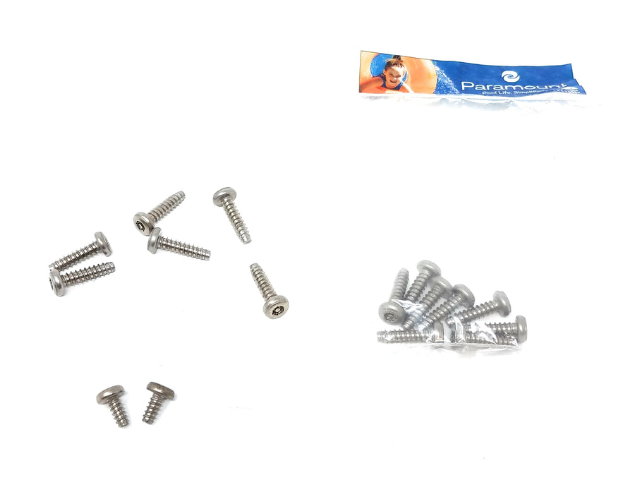 View of Screws Out of Package - Paramount MDX2® Screw Pack Complete For Concrete