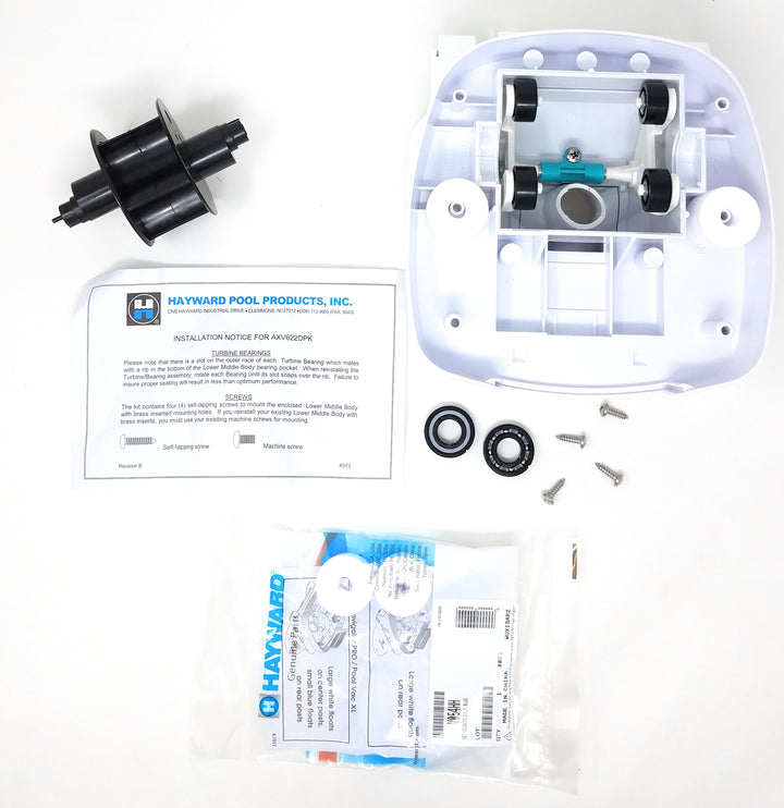 Hayward PoolVac Ultra/Navigator Concrete Universal Propulsion/Conversion Kit (White)