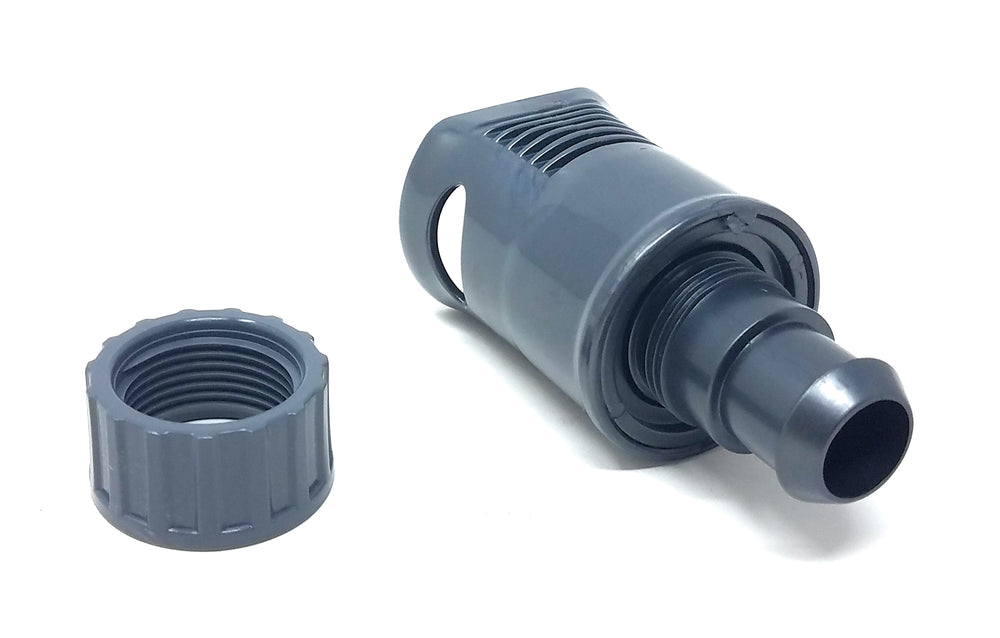 Top View of Pentair Racer / Racer LS Pressure Side Cleaner Feedline Quick Connector to cleaner Kit - ePoolSupply