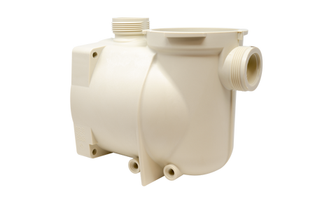 Pentair SuperFlo VS pump volute housing replacement part in beige plastic