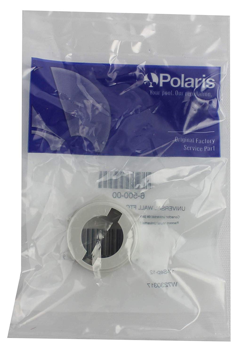 view of item in package - Polaris Vac-Sweep 380 / 360 / 280 / 180 / 165 / 65 / Turbo Turtle and 280 TankTrax Pressure Cleaner Universal Wall Fitting (UWF) - ePoolSupply