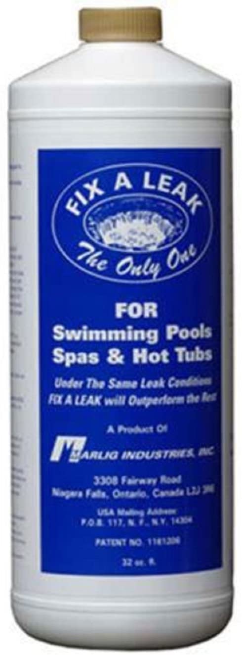 Fix-A-Leak by Marlig for Swimming Pool Spa Hot Tub Leaks 32 oz - ePoolSupply