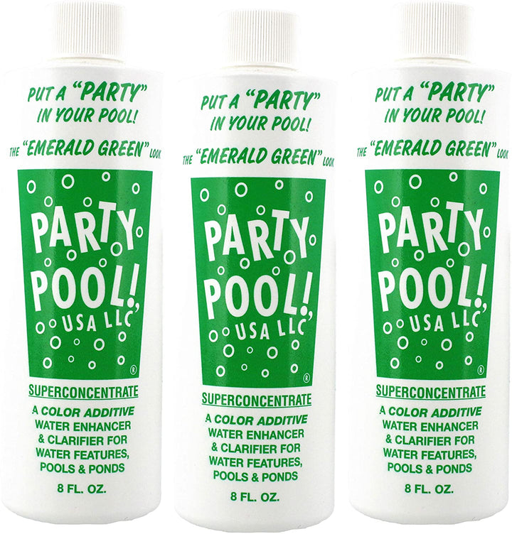 Party Pool Color Additive Green - 3 Pack