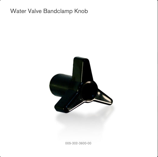 Paramount Water Valve Band Clamp Threaded Knob - ePoolSupply