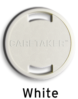 Caretaker 99 Threaded In-Floor Pool Cleaning Head (Bright White) - Top View