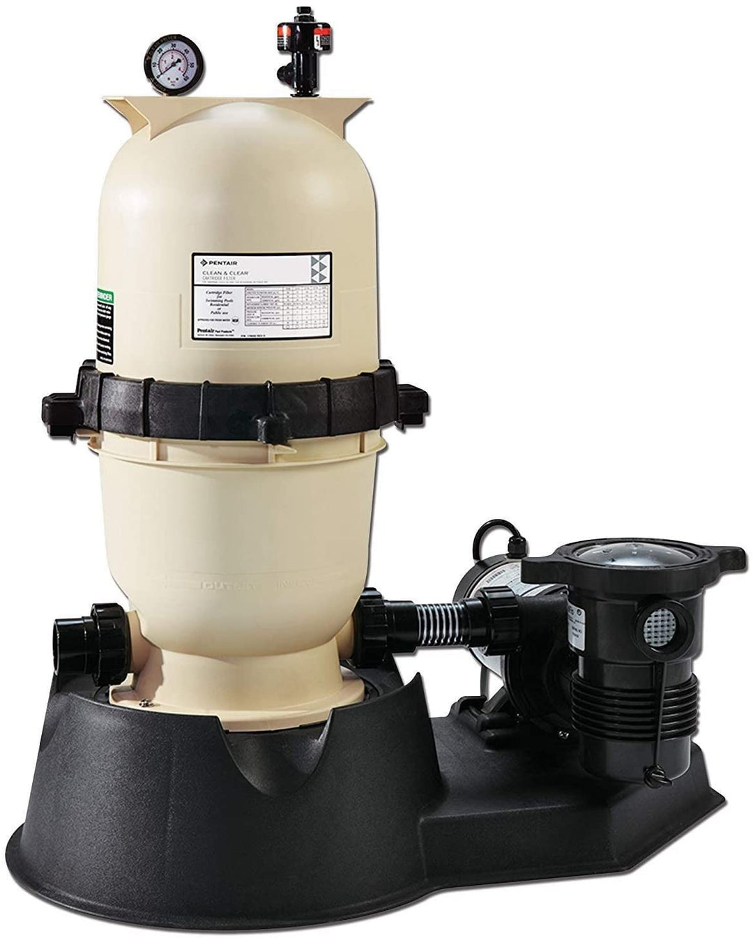Pentair Clean & Clear Aboveground Cartridge Filter System for Pools - ePoolSupply