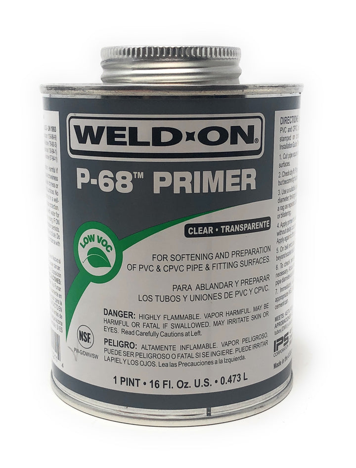 Weld-On Pool Primer Clear - Pint | 13576