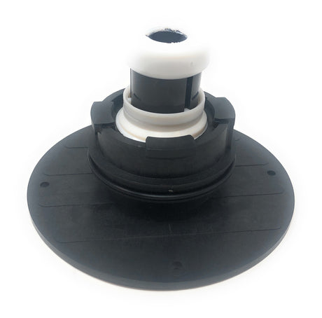 Black and white RetroClean pool cleaner update assembly on white background