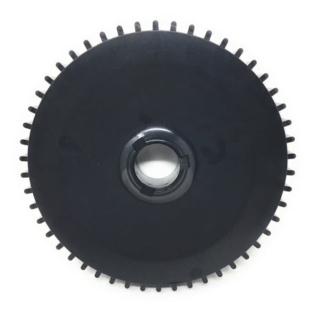 Top View of Hayward AquaNaut 200 400 & 450 Wheel Hub Black Met - ePoolSupply