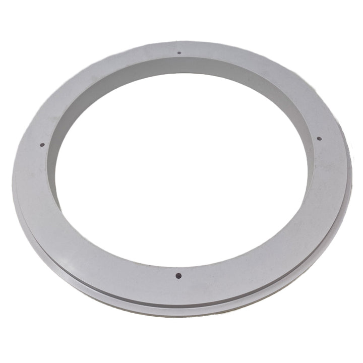 A&A Manufacturing AquaStar 10" Round Debris Removal Drain (White-Star (Anti Vortex) - base