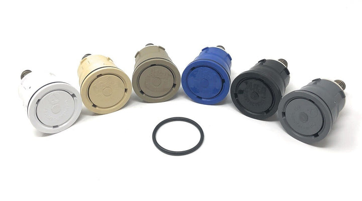 A&A Style 2 Cleaning Head O-Ring - Shown with all available color options
