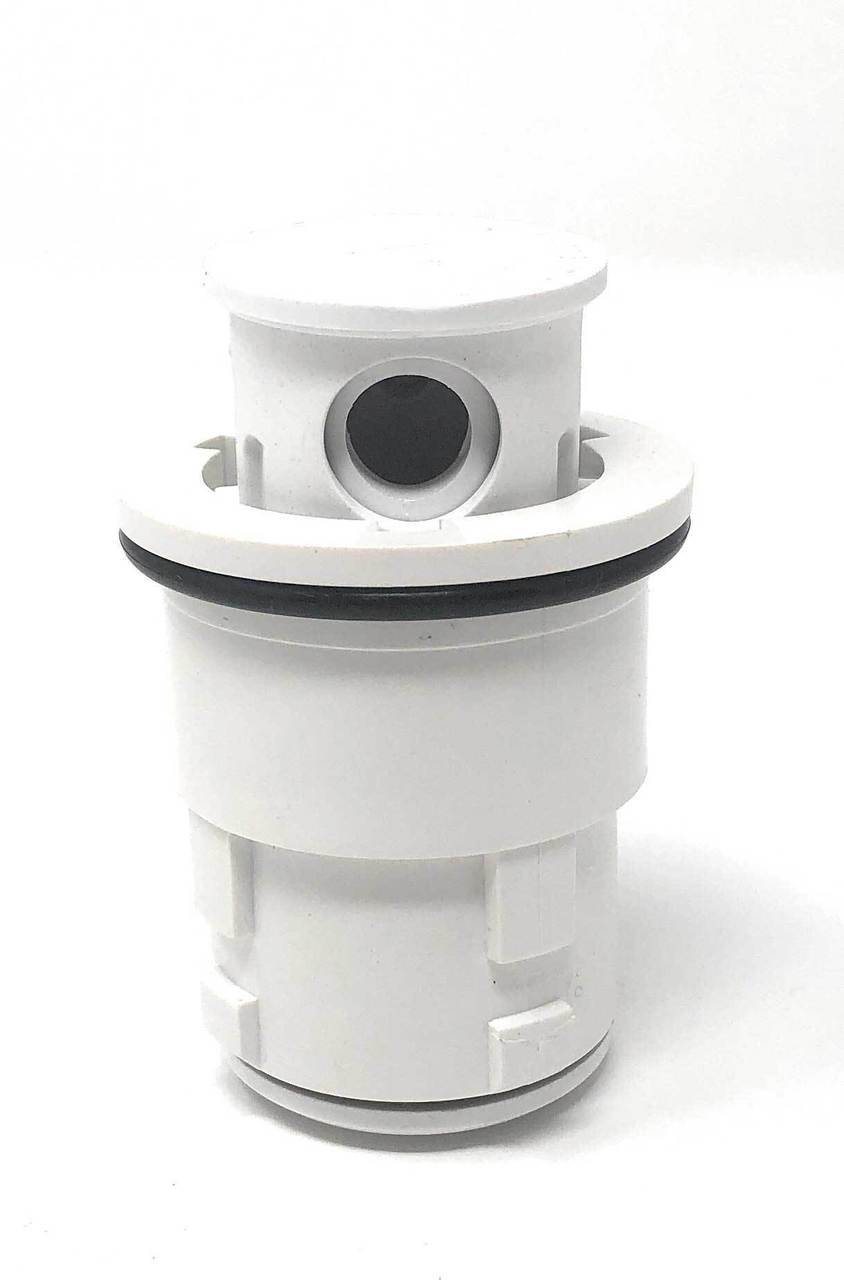 A&A Gamma Series 2 Adjustable Flow Pop Up Head with Nozzle Exposed (White) 
