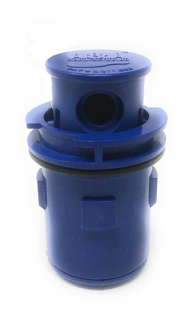 A&A Gamma Series 4 Adjustable Flow Pop Up Head (Dark Blue) - nozzle extended