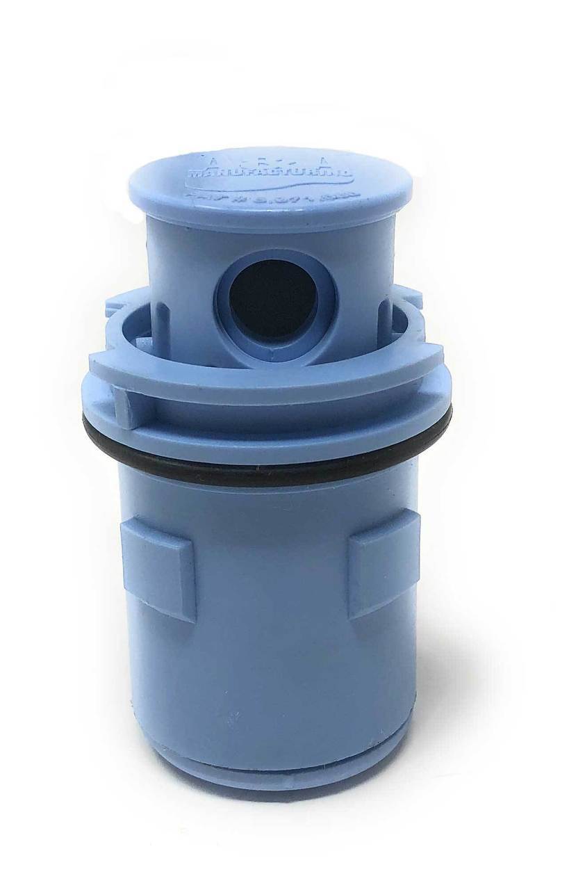 A&A Gamma Series 4 Adjustable Flow Pop Up Head (Euro Blue) - nozzle extended