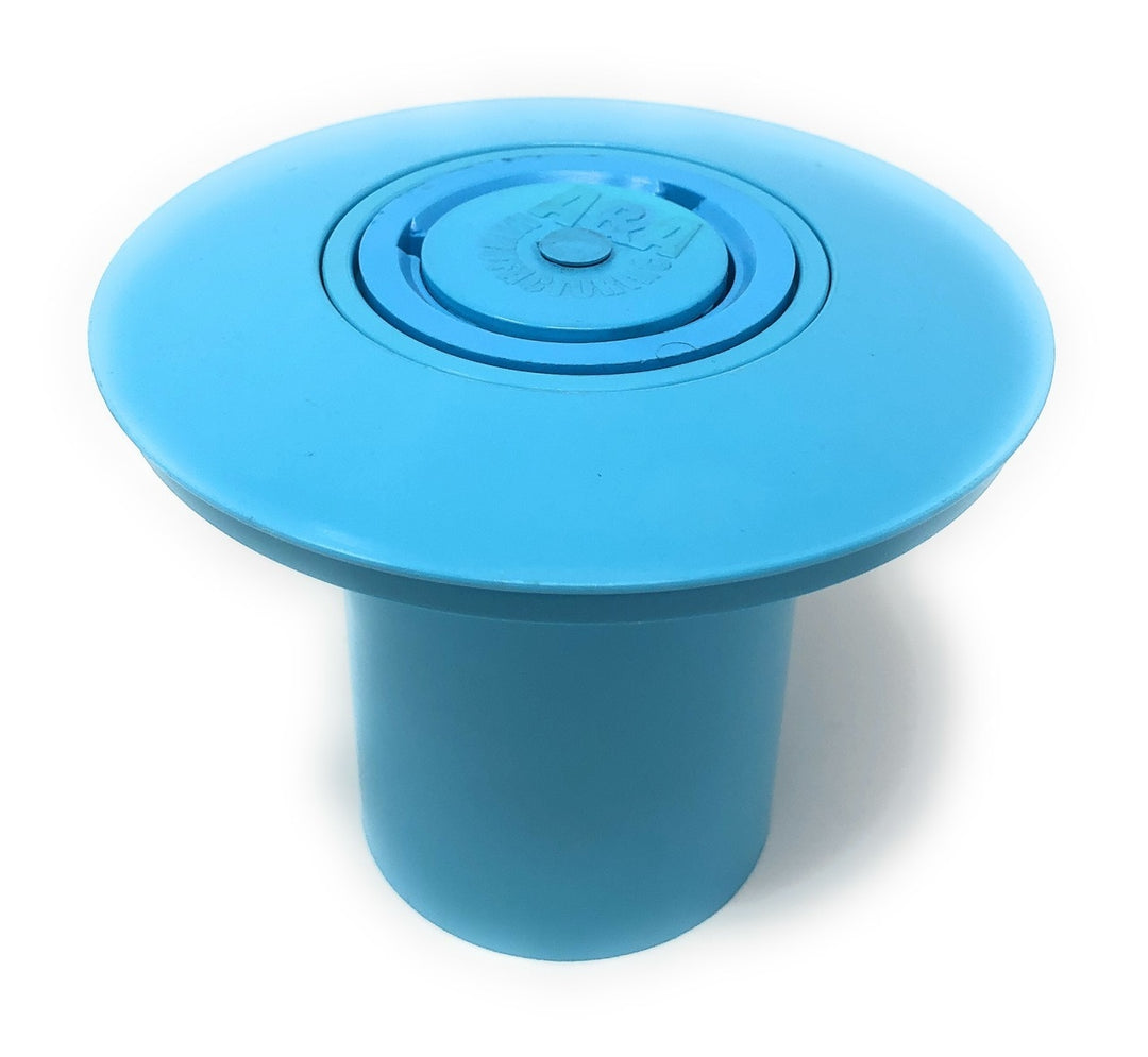 A&A Style 2 Low Flow Vinyl Care Complete Pop Up Head (Vinyl Blue) - ePoolSupply