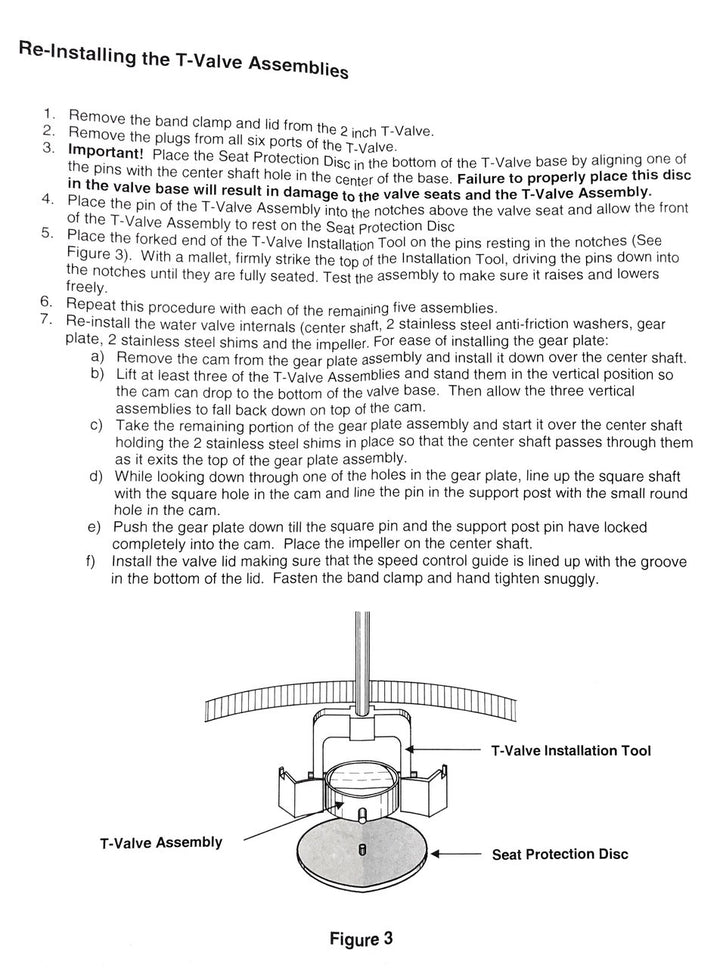 A&A T-Valve Installation & Removal Tool Set - Instructions
