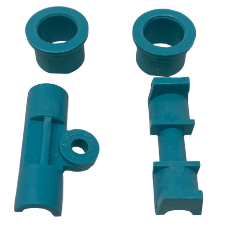 Teal plastic A-frame replacement kit parts for Hayward PoolVac, Navigator Pro, Penguin, Wanda the Whale, and Diver Dave pool cleaners