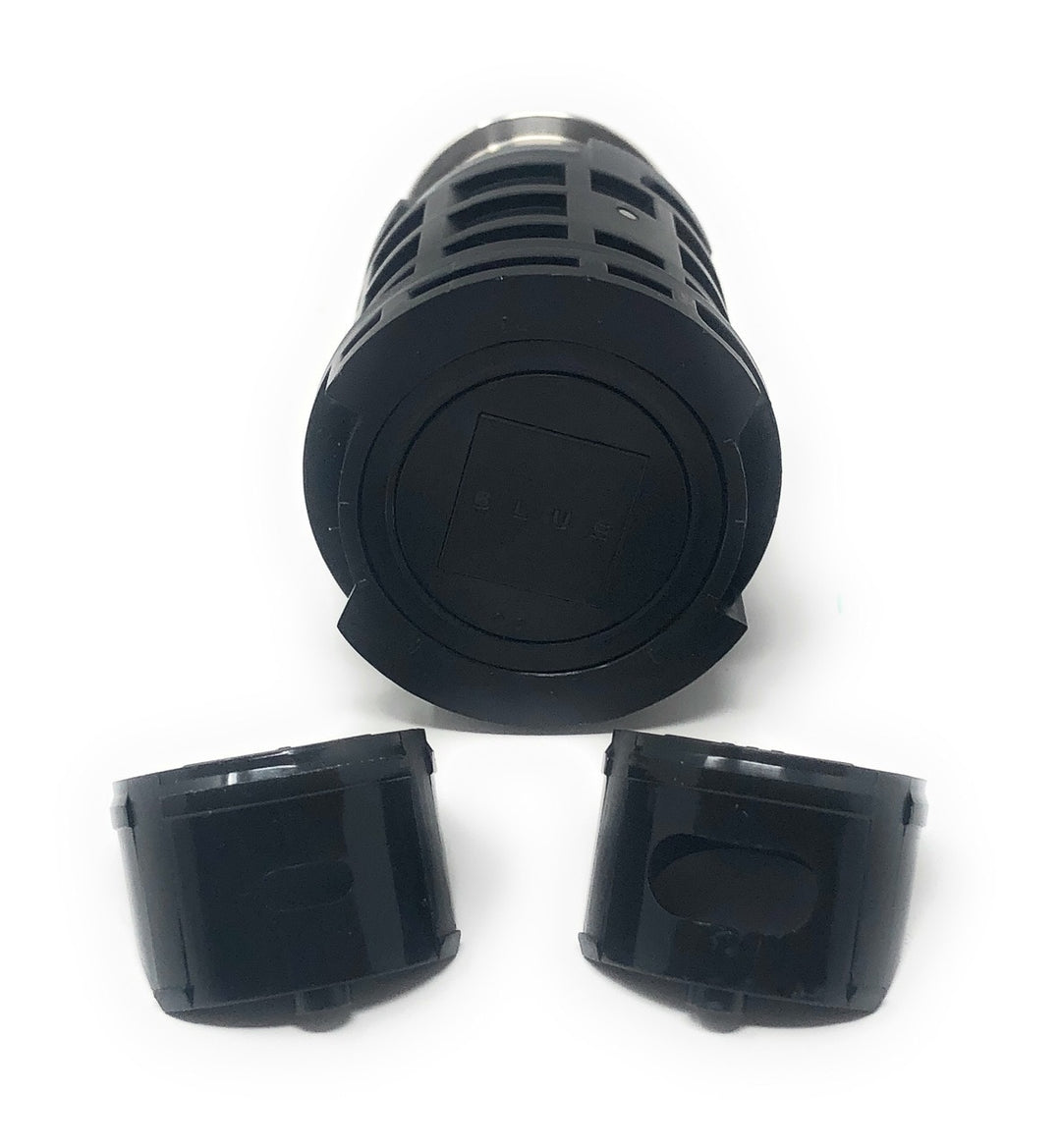 Blue Square Q360 Pop Up Head with Nozzles (Black) - Top View