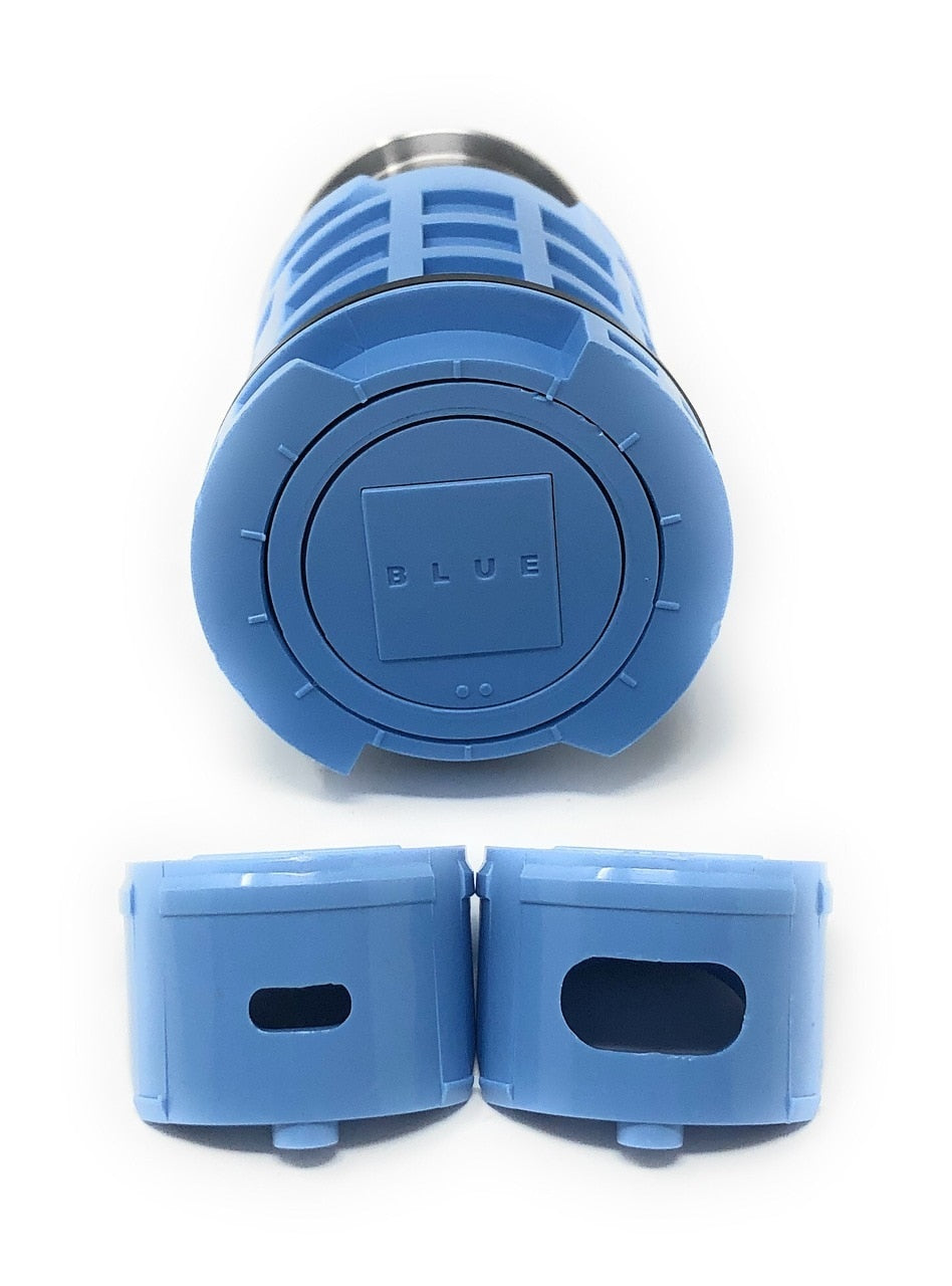 Blue Square Q360 Pop Up Head with Nozzles (Blue) - Top View