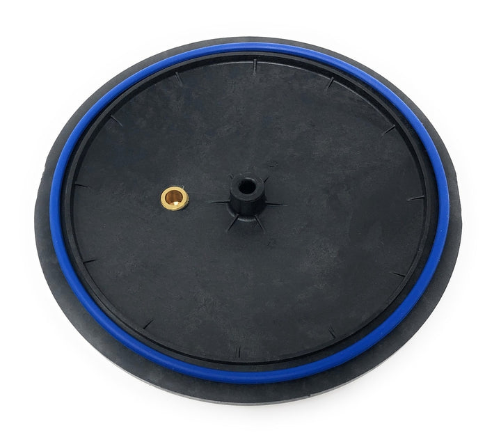 Top View on lid - Blue Square Q360 In-Floor Cleaning System Water Valve Lid O-Ring - ePoolSupply