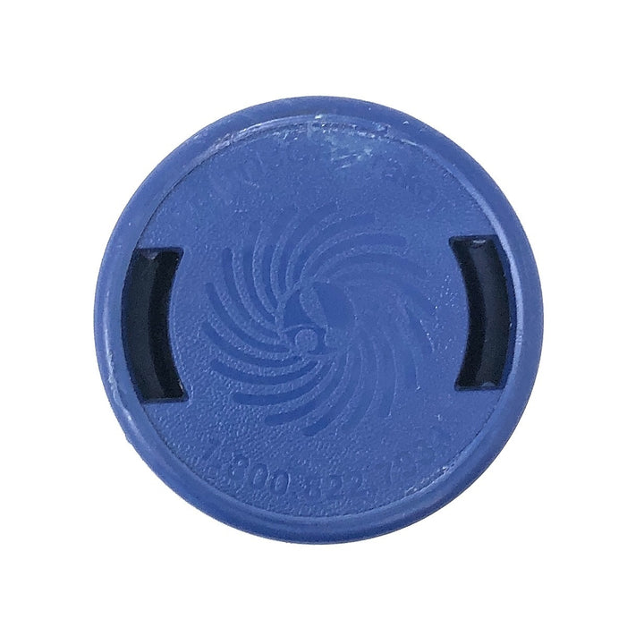 Caretaker 99 Bayonet In-Floor Pool Cleaning Head (Dark Blue) - Top View