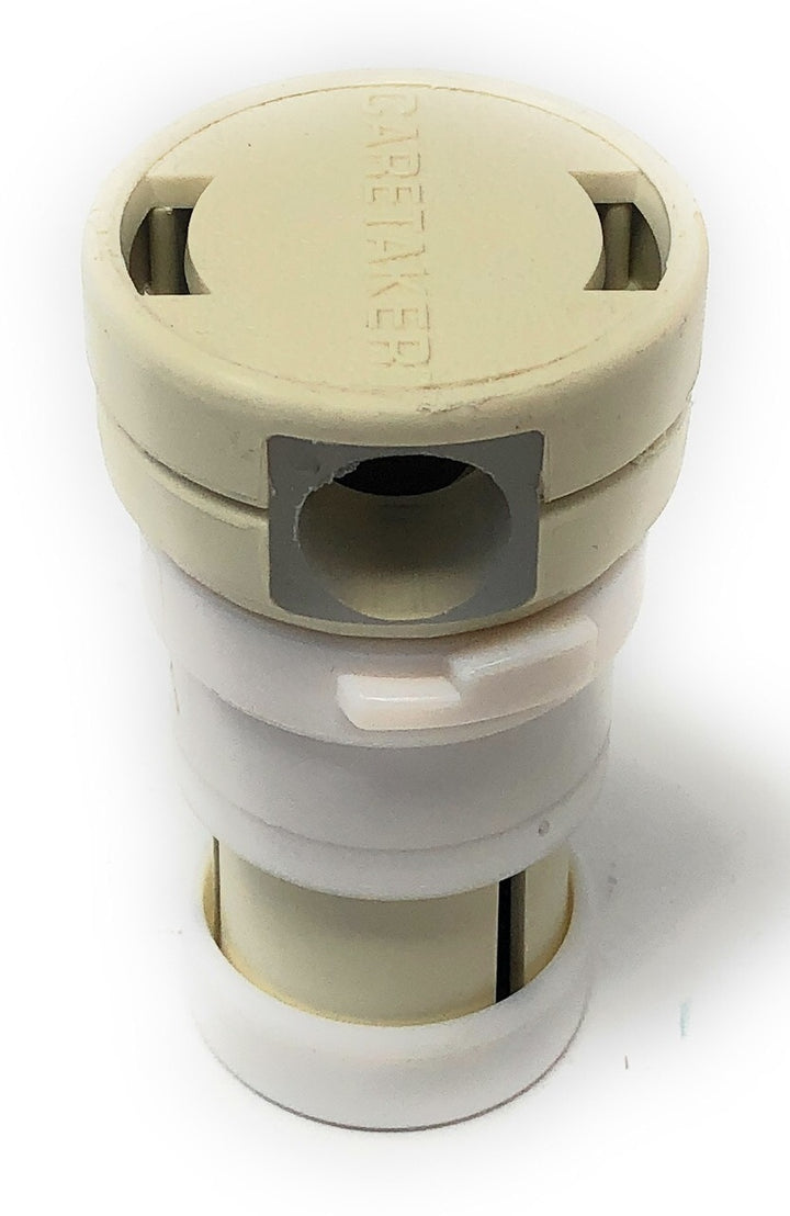Caretaker 99 High Flow Cleaning Head (Light Cream) - Front View