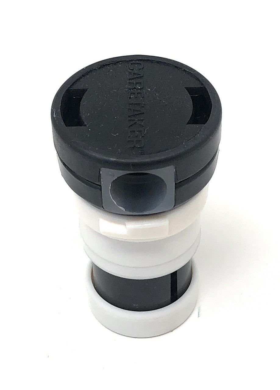 Caretaker 99 High Flow Cleaning Head (Jet Black) - Front View