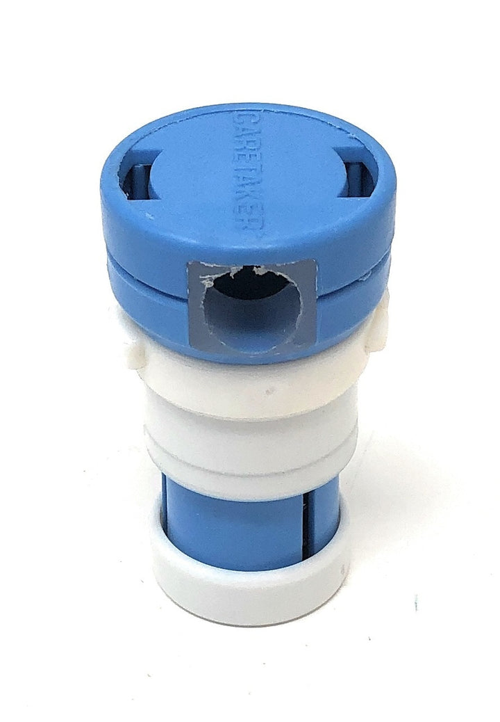 Caretaker 99 High Flow Cleaning Head (Carolina Blue) - Front View