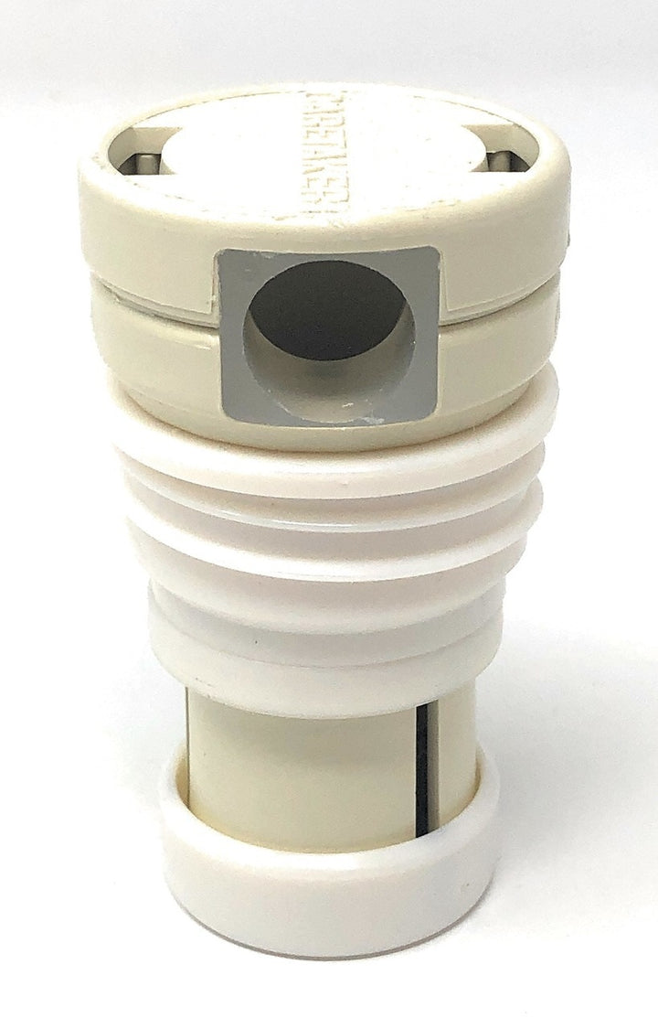 Front View - Caretaker 99 High Flow Threaded Cleaning Head (Light Cream) - ePoolSupply