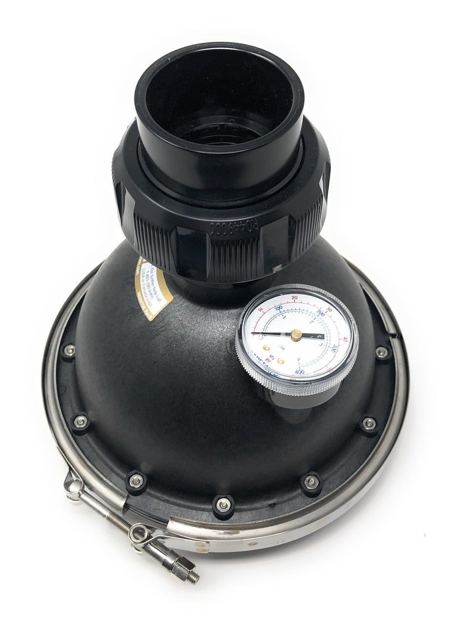 Angled Front View - Caretaker 5-Port Complete 2" Water Valve Assembly - ePoolSupply