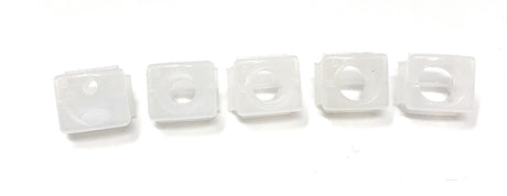 Caretaker In-floor Cleaning Head Flow Adjust Nozzle 25 Pack (Clear) - ePoolSupply