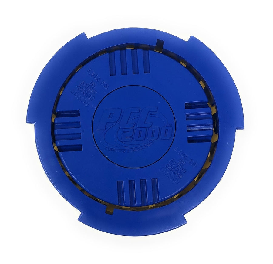 Top View - Paramount PCC2000 Rotating Pop Up Head (Blue) - ePoolSupply