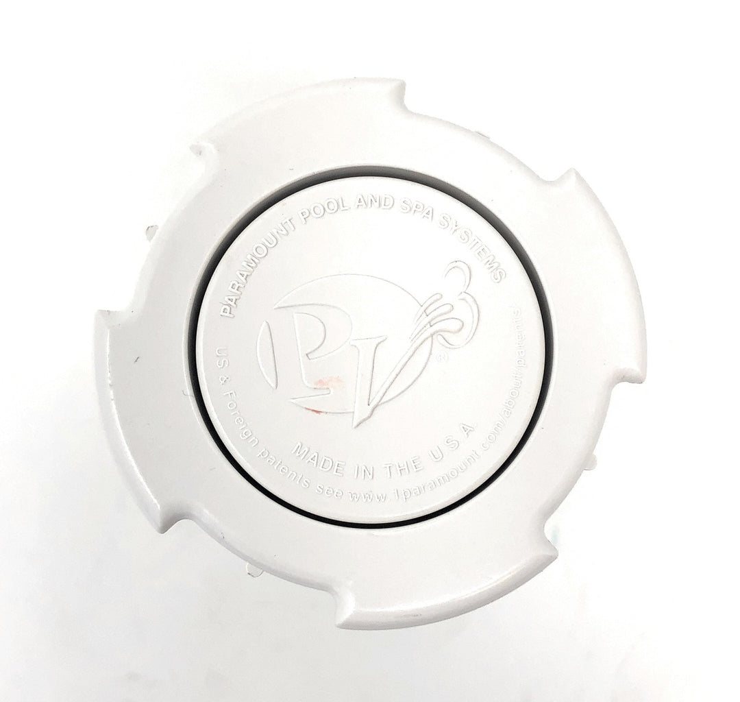 Top View - Paramount PV3 Pop Up Head with Nozzle Caps (White) - ePoolSupply