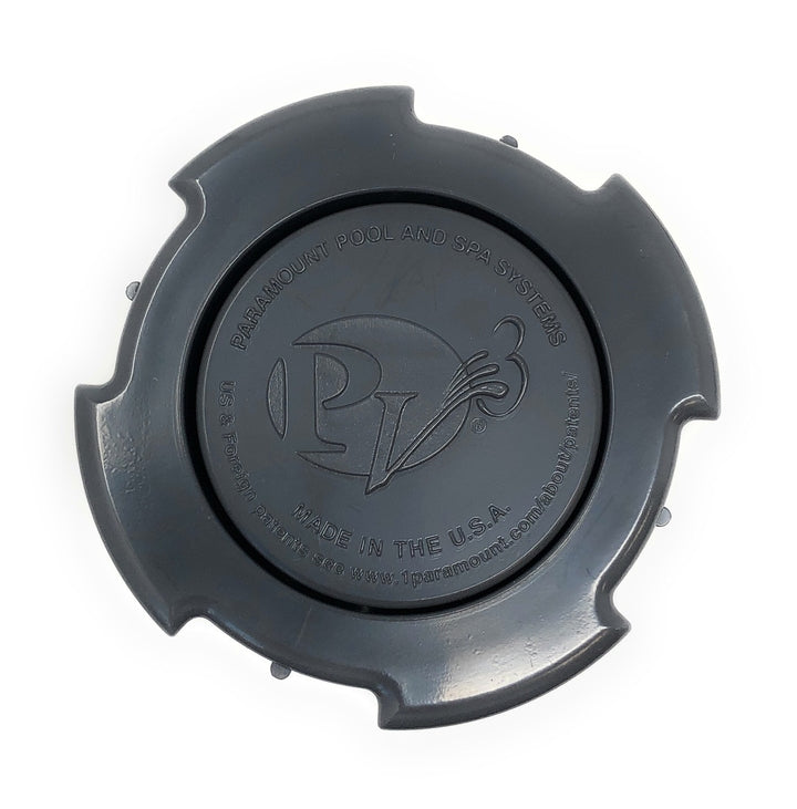 Top View - Paramount PV3 Pop Up Head with Nozzle Caps (Gray) - ePoolSupply